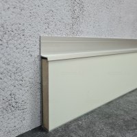 Алюминиевый плинтус теневой BS80х13 мм