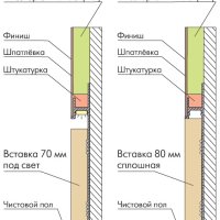 Скрытый плинтус / Теневой профиль 105х13,3 мм ТИП 5