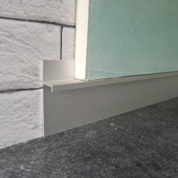 Алюминиевый скрытый плинтус DK 40х14