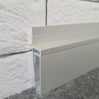 Алюминиевый скрытый плинтус DK 40х14