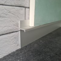 Алюминиевый скрытый плинтус DK 40х14