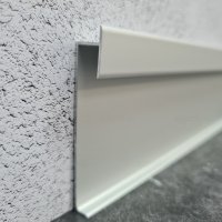 Алюминиевый плинтус теневой BS60х10 мм