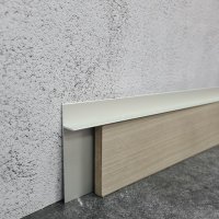 Алюминиевый плинтус теневой BG75х14 мм